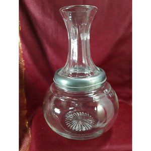 Antique Water Bottle Decanter PERFECTION BOTTLE CO 1897 EAPG 3pc Imperial #251